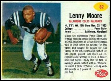 82 Lenny Moore